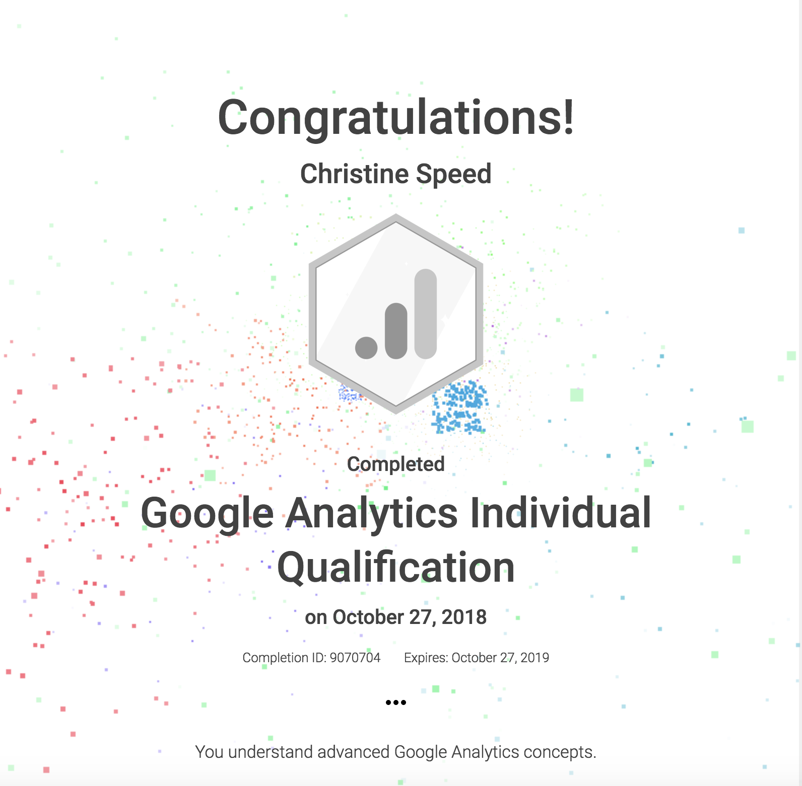 google analytics 4 certification coursera