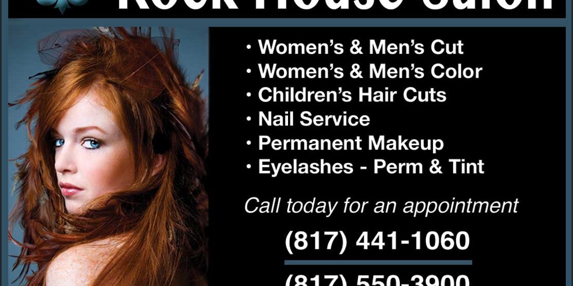 Rock House Salon Ad