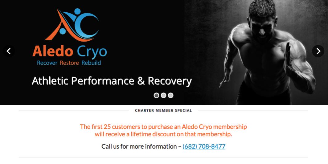 Aledo Cryo Website